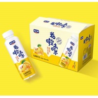 米啦嗦黄桃西米露乳酸菌饮品420mlX15
