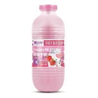 蜜沁源草莓牛奶乳饮料450毫升