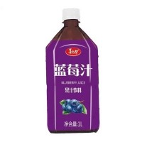 喜太郎蓝莓汁饮料1L