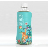 果润唇蜜桃荔枝复合果汁饮品360mlX15瓶