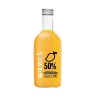 330ml爱说果语 复合乳酸菌芒果味果汁饮料