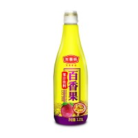 1.25L大瓶装百香果汁饮料