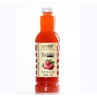 海洋之恋草莓果粒果汁饮料1.25L