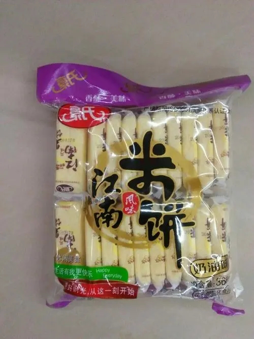 豪氏江南风味米饼奶油味368g