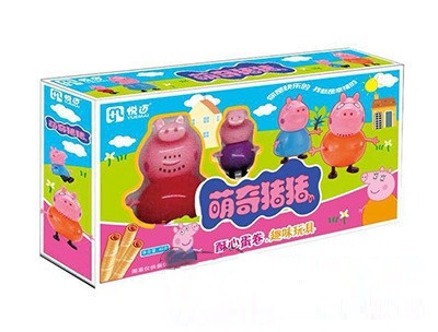 萌奇猪猪（蓝色）酥心蛋卷+玩具40gX40盒