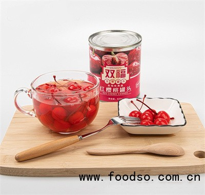 双福水果罐头烘焙红樱桃罐
