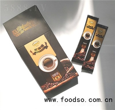 茜卡庄园盒装黑咖啡速溶纯咖啡10条×2下午茶追剧速溶饮品招商代理