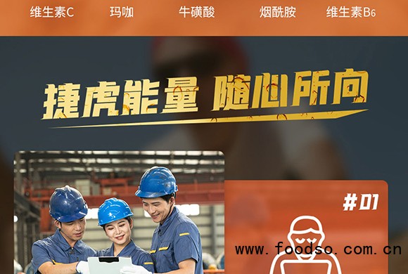 捷虎能量强化维生素饮料功能饮料能量饮料