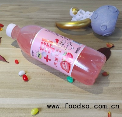 碧升泉+乳气泡乳汽水瓶装果味500ml气泡水