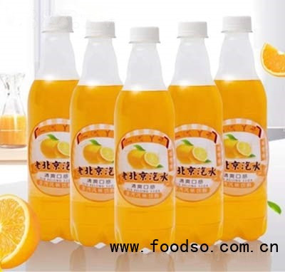 亚斯特老北京汽水橙味含汽风味饮料招商代理