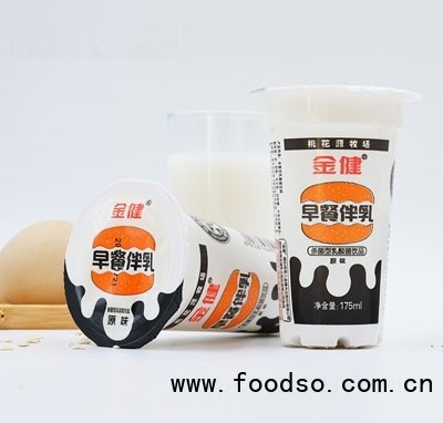 金健乳业早餐伴乳（原味）乳酸菌饮品
