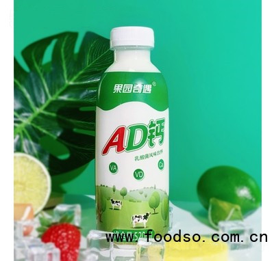 果园奇遇AD钙乳酸菌风味饮品520mL