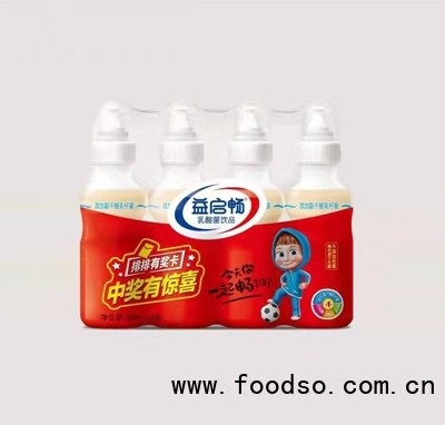 益启畅乳酸菌饮品招商代理批发200ml×4儿童奶早餐奶