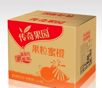 传奇果园果粒橙味饮料2.5LX6