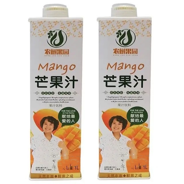 农树果园芒果汁1L（瓶）