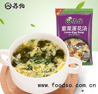苏伯紫菜蛋花汤32g