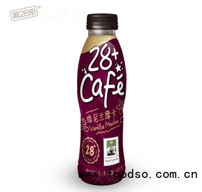 第28街休闲饮品招商批发咖啡饮料维尼兰摩卡485克