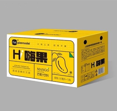 片断H嗨果芒果汁饮料330mlX15