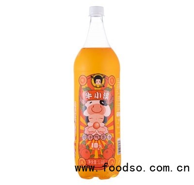 牛小溪橙汁气泡水1.68L