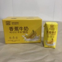 忠厚乳业香蕉牛奶200mlX6